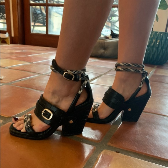 RAG & BONE OPEN TOE GLADIATOR HEELS 🖤 - Picture 11 of 11